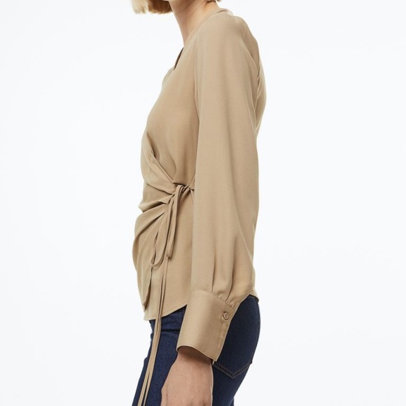 H&M Wrap Blouse - Picture 3 of 10